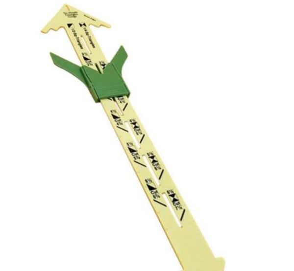 

горячий домашний текстиль 5-в-1 раздвижной датчик с nancy zieman измерительный швейный инструмент 2 размера