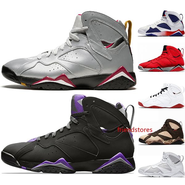 

wholesale patta 7 men basketball shoes 7s ray allen history of flight pure money mens athletic sport sneakers szie 41-47