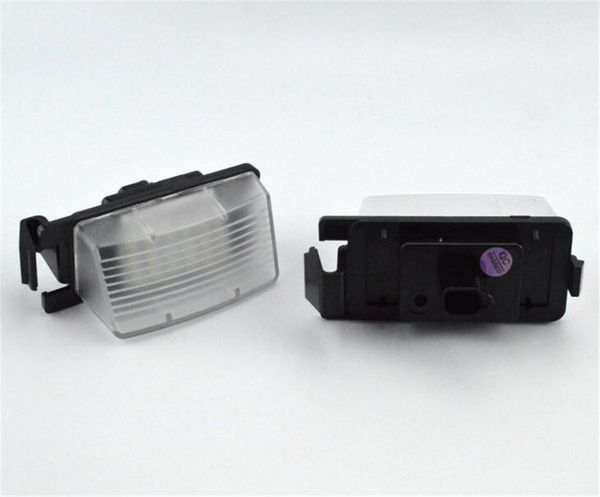 

2pcs error 18 3528 smd led license number plate light lamps fit for infiniti nissan skyline v36 g35 g37 350z