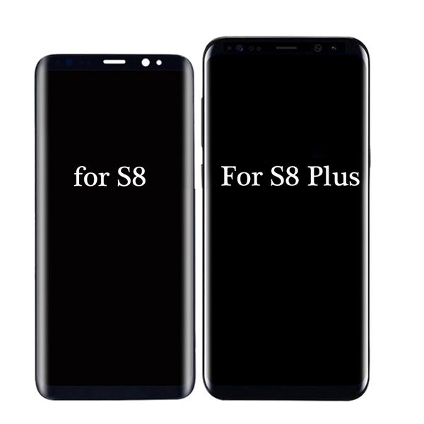 

original lcd for samsung galaxy s8 lcd display for galaxy s8 plus g950 g950f g955fd g955f g955 with burn shadow with touch screen digitize