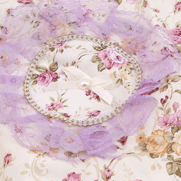 

electric fan cover lace embroidered fabric dustproof useful pastoral non-woven all-inclusive electric fan circle fan dust cover