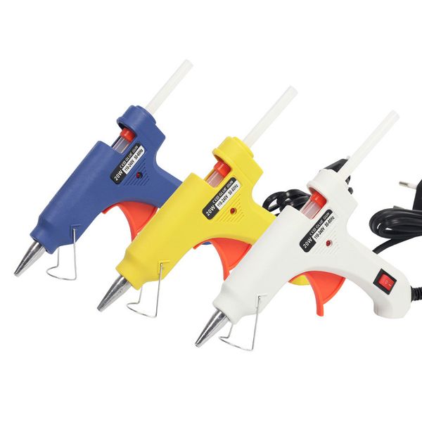 

melt glue gun 20w 7mm diameter glue sticks industrial guns gun electric heat temperature tool