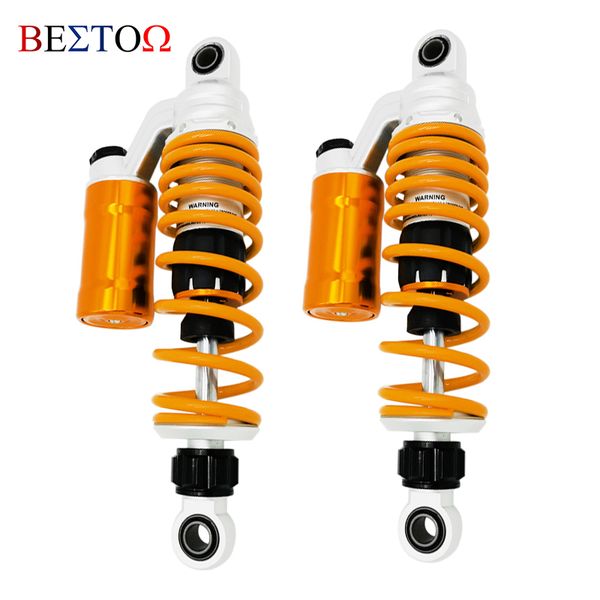 

2 pcs universal 280mm motorcycle rear suspension damping adjustable absorber modified rebound damping round absorber