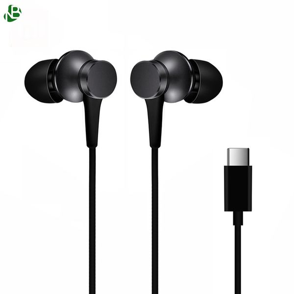 

Xiaomi headset Type-c wired sports game earplugs in-ear stereo call headset youth version with microphone new