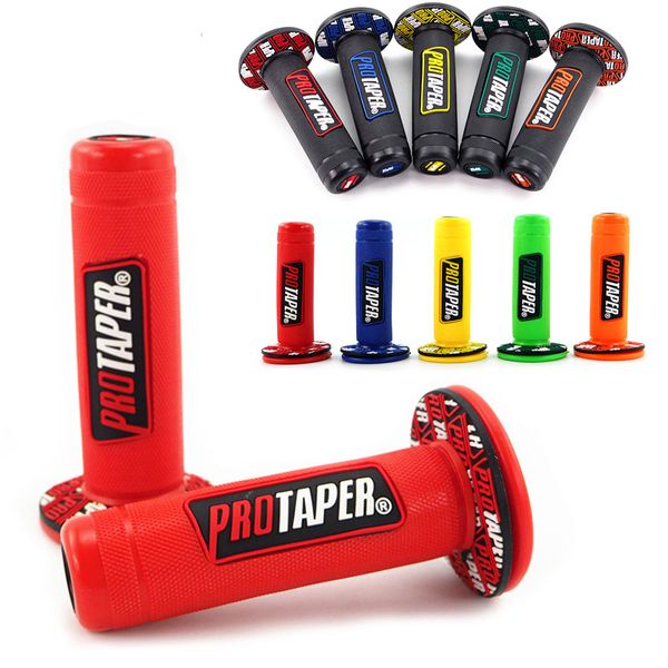 

handle grip pro taper motorcycle protaper dirt pit bike motocross 7/8" handlebar rubber gel hand grips brake hands