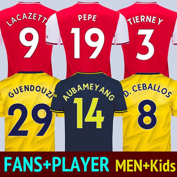 

men + kids fans and player 19 20 soccer jersey football shirt 2019 2020 camiseta de futbol maillot de foot home red away yellow third blue, Black;yellow