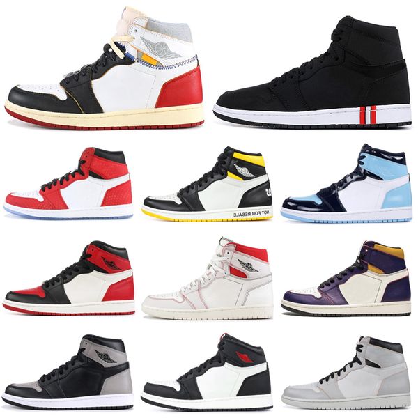 

Men Basketball Shoes 1 1s Spiderman Turbo Green UNC Phantom Court Purple Couture NRG Mens Trainers Sports Sneakers 7-12 Drop Shipping