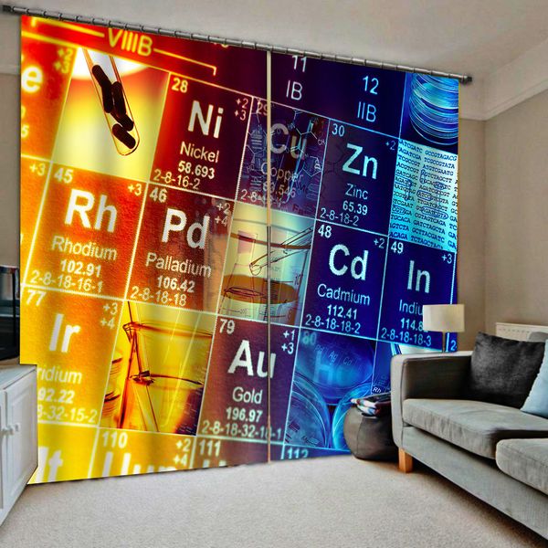 

customized size blue number personality curtains bedroom living room windproof thickening blackout fabric