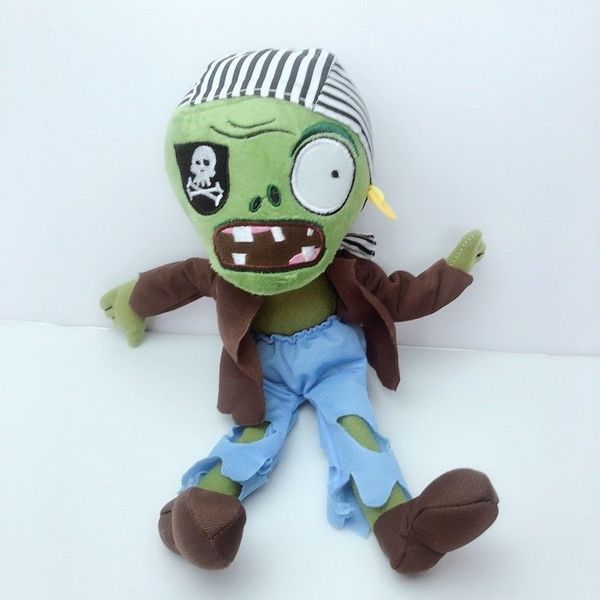 

pvz dolphin rider sport pirate zombie plush toy for baby kids 28cm