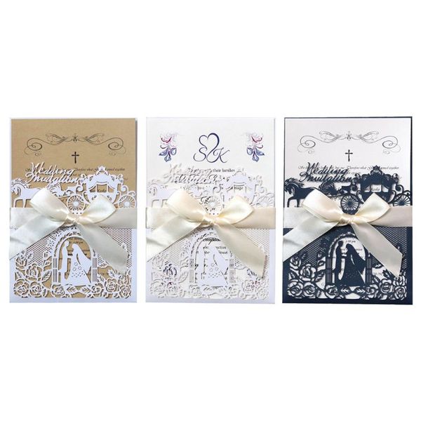 

20 pcs european style wedding invitation cards with envelopes kits party supply
