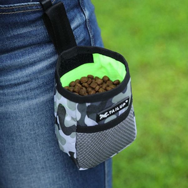 

portable pet dog treat bag dogs outdoor agility training removable feed bags dog training obedience