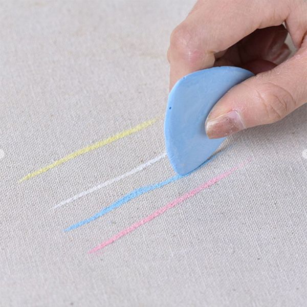 

10/20/30pcs multicolor tailors chalk marker erasable patchwork pattern clothes diy sewing tools, Black