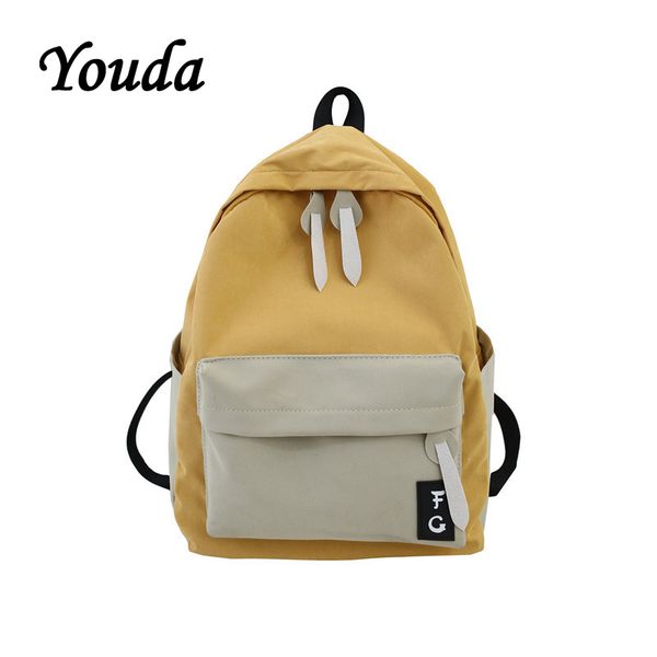 

youda 2020 new fashion women backpack classic men's knapsack teenagers satchel casual school bag backpacks lapbags