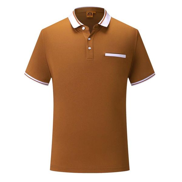 

new trend half sleeve men and women polo shirt summer lapel youth brown short sleeve polo sd-1888-140, Black