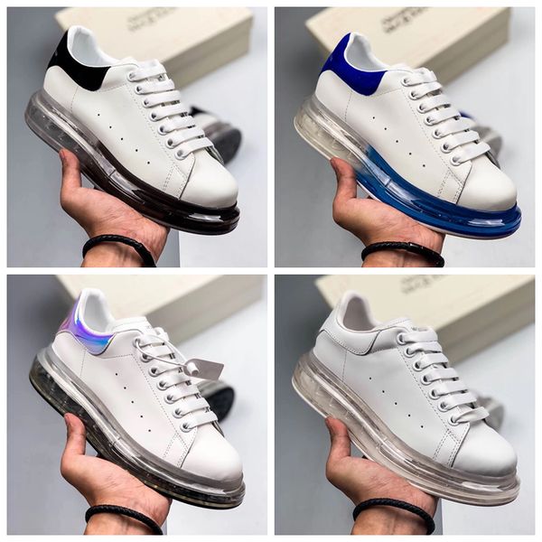 

new season designer shoes fashion luxury original women shoes men's leather lace up platform crystal bottom white black casual shoe sne