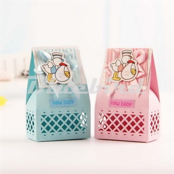 

12шт baby shower сувениры украшения бумаги конфеты коробка birthday party украшения дети baby shower гуди сумка подарочная коробка