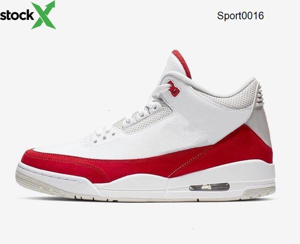 

3 white university red neutral grey mens basketball designer shoes new iii tinker red suede fashion athletic trainers quality, Black
