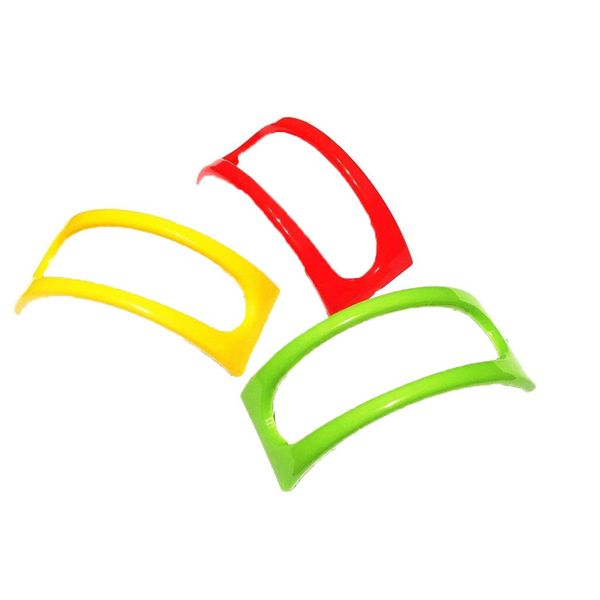 

12pcs creative colorful plastic taco shell holder taco stand plate protector food tray rack decorative wedding party supplies