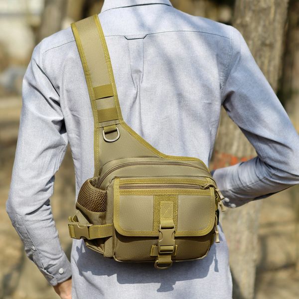 

outdoor shoulder bag sports climbing backpack shoulder tactical hiking camping hunting daypack fishing backpacks