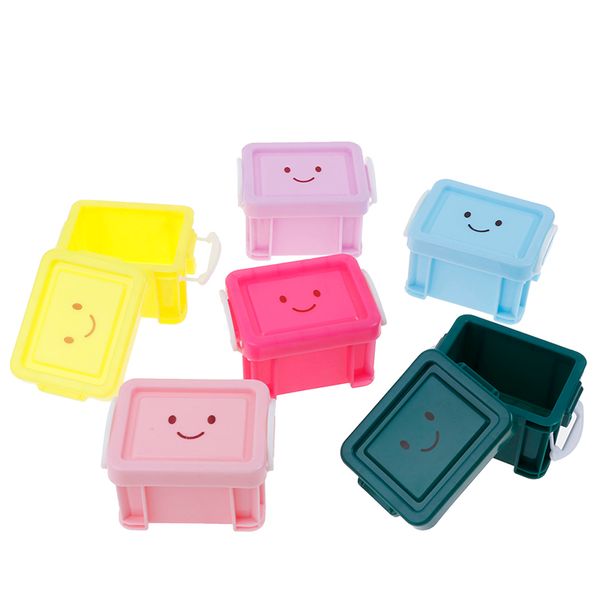 

1:12 dollhouse miniature vintage plastic suitcase mini luggage box pretend play furniture toys accessories