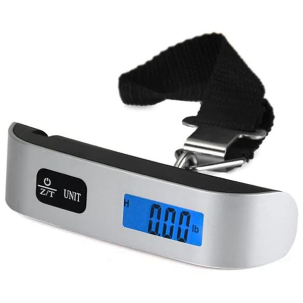 

hostweigh ns - 14 mini lcd electronic scale thermometer - silver