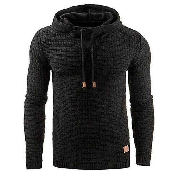

wholesale-sweater men 2017 brand male long sleeve solid color hooded mens sweater tracksuit sweat coat casual sportswear, White;black