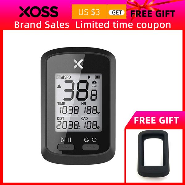 

xoss bike computer g+ wireless gps speedometer waterproof road bike mtb bicycle bluetooth ant+ with cadence cycling computers