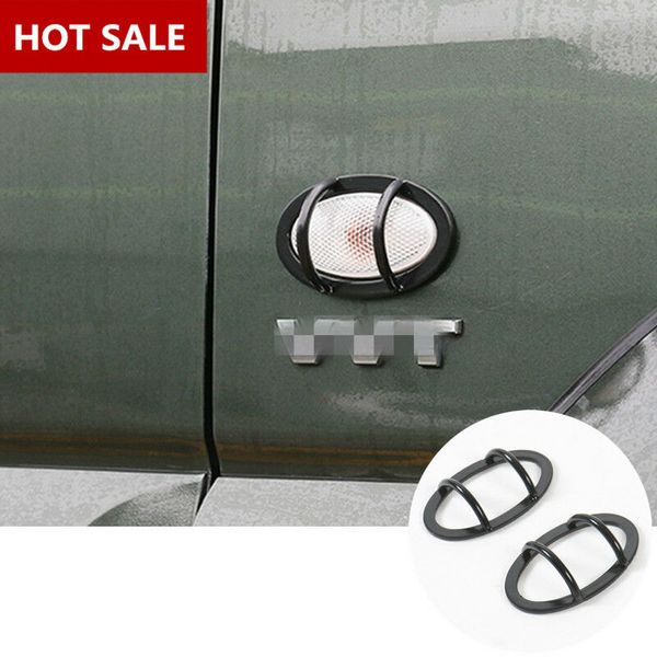 Für Suzuki Jimny 2007-2017 Metall Fender Side Blinker Licht Rahmen Abdeckung 2 stücke