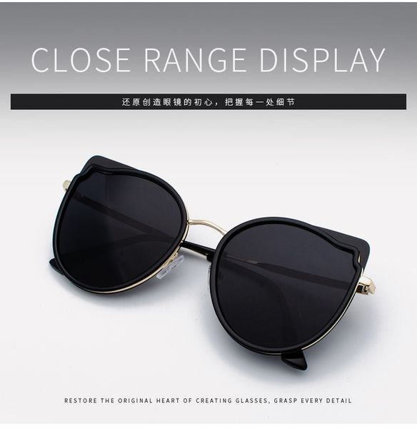 

new designer women ancient sunglasses outdoor butterfly design sport sun glasses uv400 polarized adumbral glasses -12, White;black