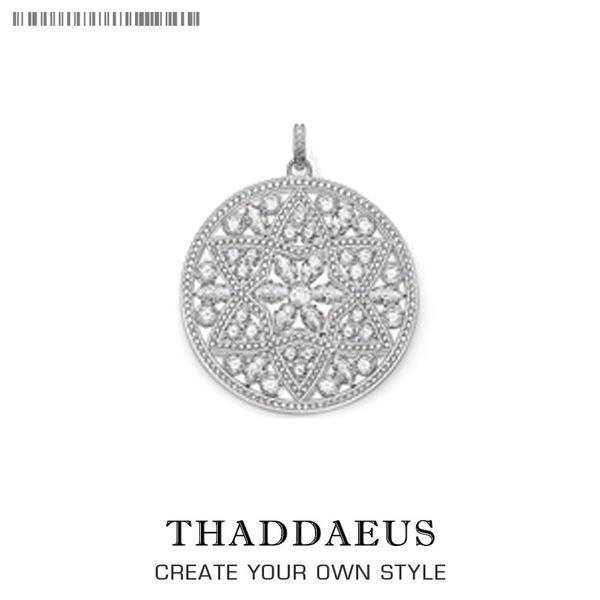 

pendant flower ornament,2020 new fashion 925 sterling silver jewelry thomas style bijoux necklace accessories gift for ts woman
