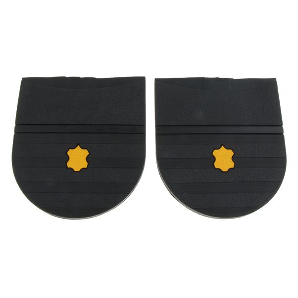 

12pcs anti-slip grip-rubber pads glue on soles shoe repair replacement, White;pink