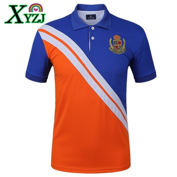 

plus size mens brand polo shirt fitness running outdoor sports jogging workout tennis t shirts golf clothing, White;black