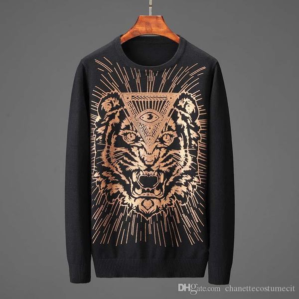 

2019 casual style european sweatshirt round neck sweater comfortable fashion sweatshirt10, White;black