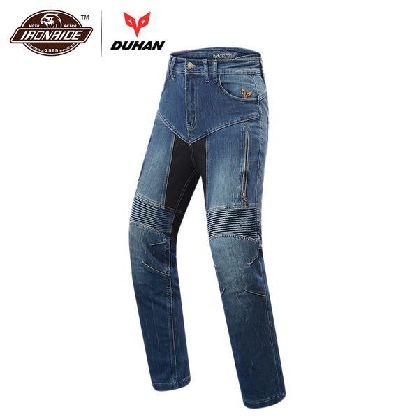 

duhan motorcycle pants women motorcycle jeans motocross riding pants pantalon motocross protection motorsiklet jeans trousers, Black;blue