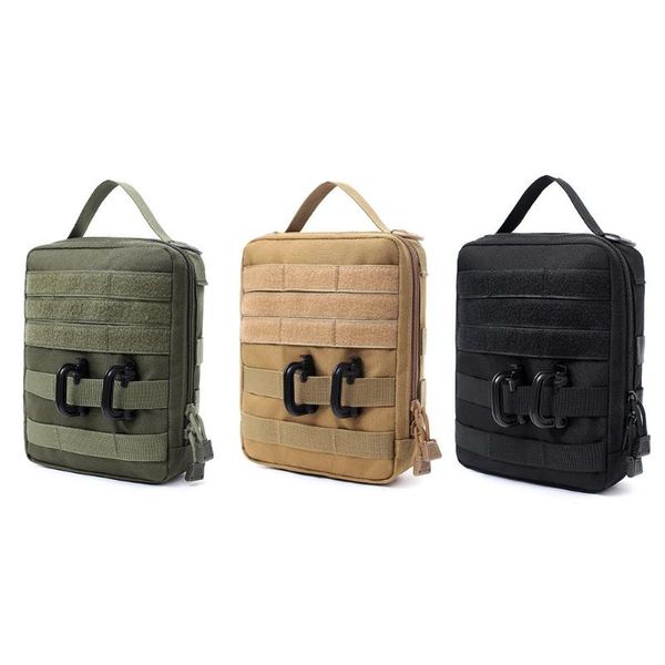 

molle belt pouch bag waterproof waist pack sports bags zipper hunting bags