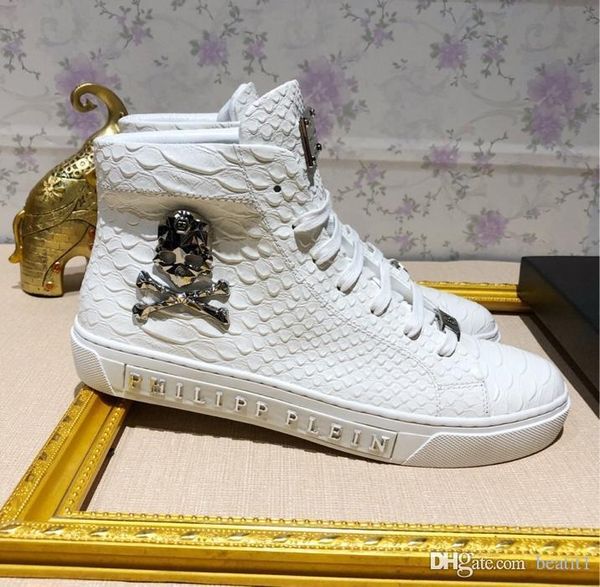 

Eu38 eu45 de igner brand luxury men men hoe philipp plein neaker