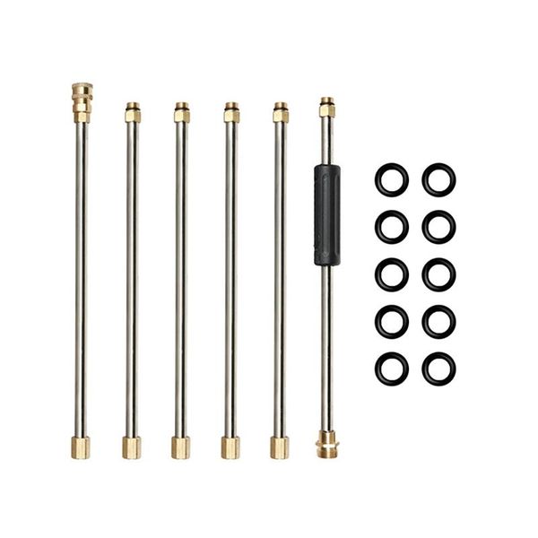 

1 / 4''quick connect 4000psi автомобилей стиральная машина водяной пистолет мойка высокого давления wand extensions замена lance 7,5-ножки 6