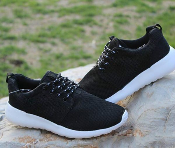 

london olympic running shoes for men women triple black white grey pink sport runner shoes athletics trainers sneakers eur 36-44, Black;yellow