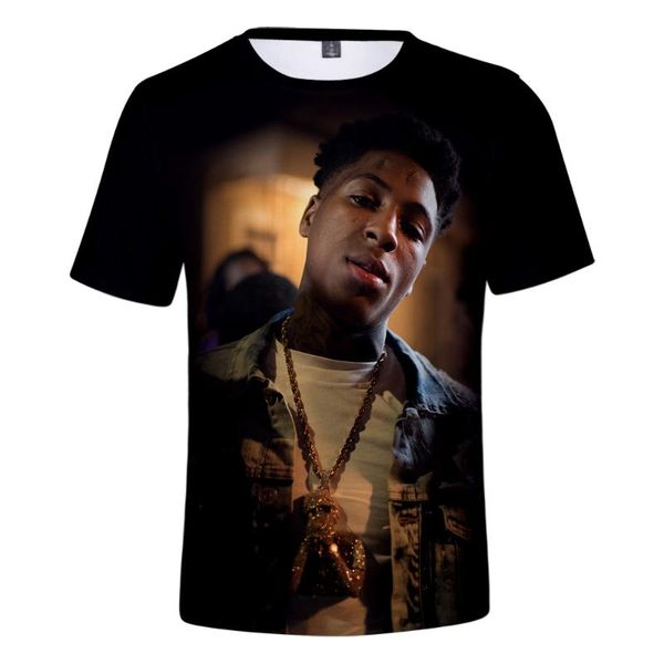 

men's t-shirts youngboy 3d character print t shirt never broke again men/women tees personality summer breathable kids, White;black