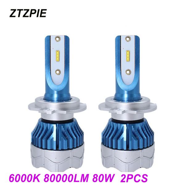 

k5 6000k h3 h7 80w 8000lm 9005 9006 h11 авто фара лампы head лазерный супер яркий cob h4 автомобиля светодиодные лампы 2pcs