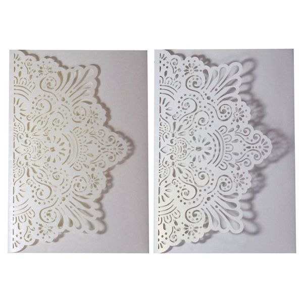 

10 pcs 3d european style wedding invitation card with envelope kits party supply t8wb