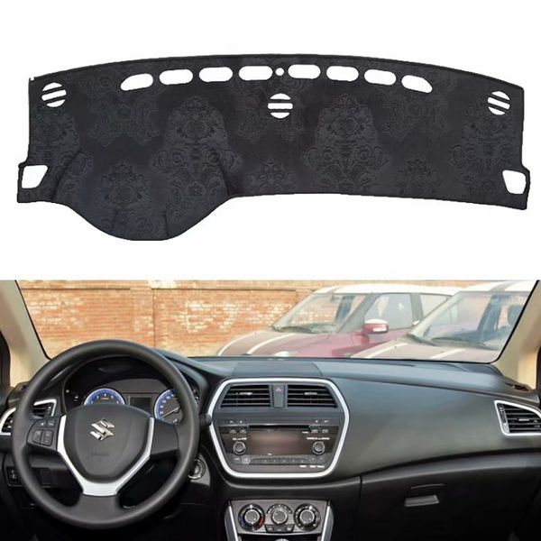

for maruti sx4 s-cross 2013 2015 2016 2017 2018 flannel dashmats dashboard covers dash pad car mat carpet accessories