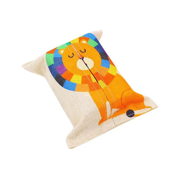 

1pc cartoon napkin holder tissue box car paper cover for car bedroom home decor