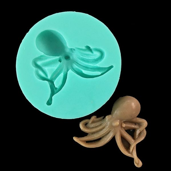 

minsunbak squid форма шоколада силикона mold halloween серии украшение торта плесень sugar craft tool gumpaste плесень другое выпекание