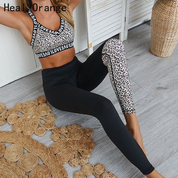 

леопардового йог набор женщины фитнес одежда спортивной женщина g леггинсы push-вверх спорт бюстгальтер проложенных 2 шт фитнес спортивных к