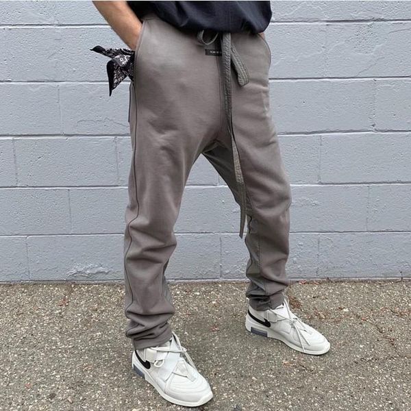 

лучший хип-хоп улица петля хлопок-джерси спортивные брюки мода скейтборд мужчины женщины повседневные брюки спортивные дышащие тренировочные, Black