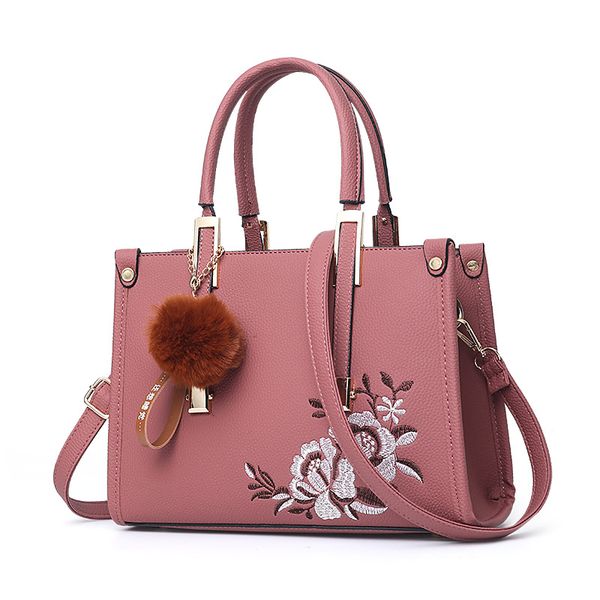 

2019 ladies luxury handbags women bags designer women versatile cute hairball messenger bag sac a main femme bolsa feminina hot