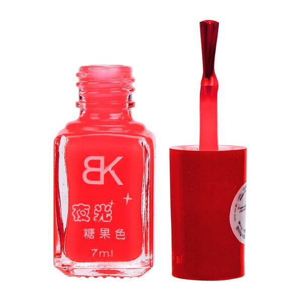 

20 colors series of fluorescent neon luminous gel nail polish for glow in dark nail varnish y509