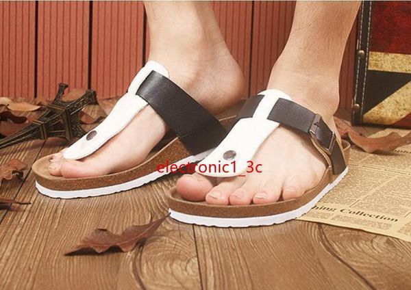 

new summer beach cork slipper flip flops sandals women mixed color casual slides shoes flat plus size