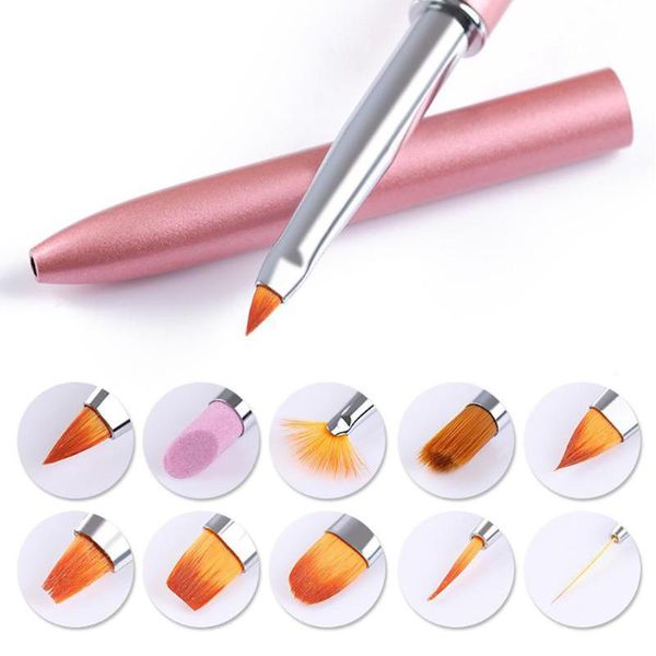 

rhinestone painting dotting nail art pen uv gel liner polish brush manicure tool
